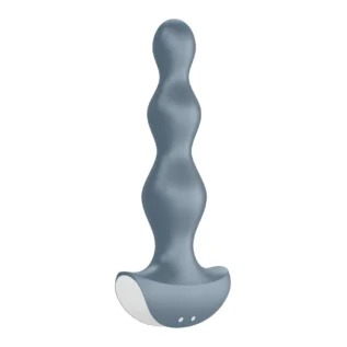 Alternative view of Анальний стимулятор-намистини з двома моторами Satisfyer Lolli-Plug 2 ice blue