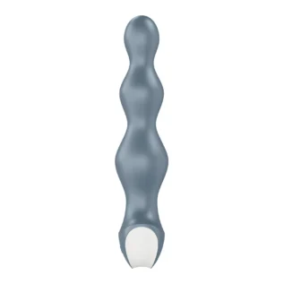 Зображення Анальний стимулятор-намистини з двома моторами Satisfyer Lolli-Plug 2 ice blue