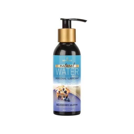 Змазка на водній основі Sensuva Natural Water-Based Blueberry Muffin 125ml