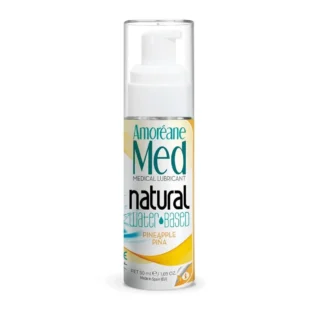Alternative view of Лубрикант на водній основі з екстрактом фітопланктону Amoreane Pineapple 50ml