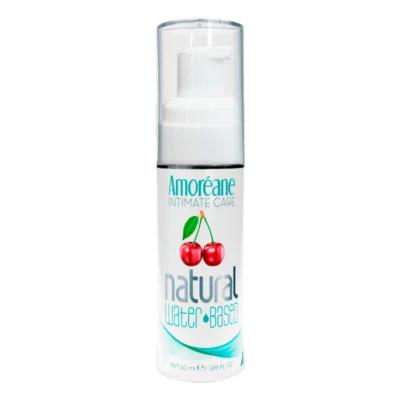 Лубрикант на водній основі з екстрактом фітопланктону Amoreane Cherry 50ml