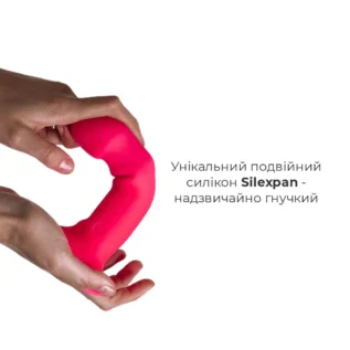 Зображення Двошаровий ділдо з вібрацією Adrien Lastic Hitsens 2 Pink