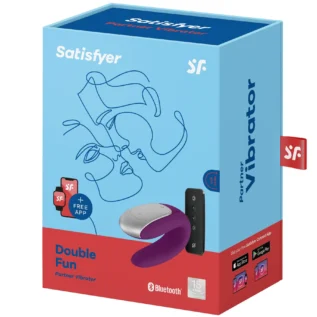 Зображення Смарт-вібратор для пар Satisfyer Double Fun з пультом ДК