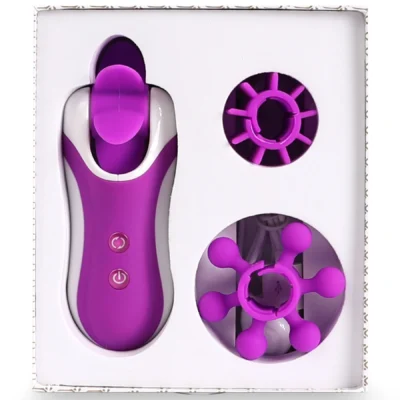 Зображення Стимулятор з імітацією оральних пестощів FeelzToys - Clitella Oral Clitoral Stimulator