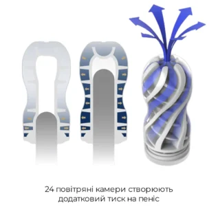 Зображення Мастурбатор Tenga Premium Air Flow Cup