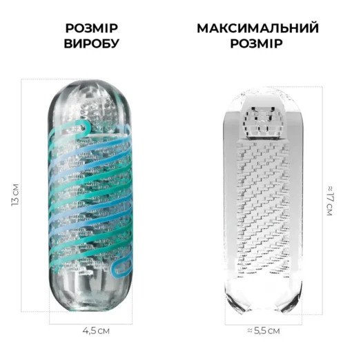 Мастурбатор Tenga Spinner 04 Pixel Cool Edition - Зображення 2