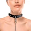 Нашийник з шипами та повідцем Art of Sex - Collar Spikes and Leash 1 Зображення Нашийник з шипами та повідцем Art of Sex - Collar Spikes and Leash