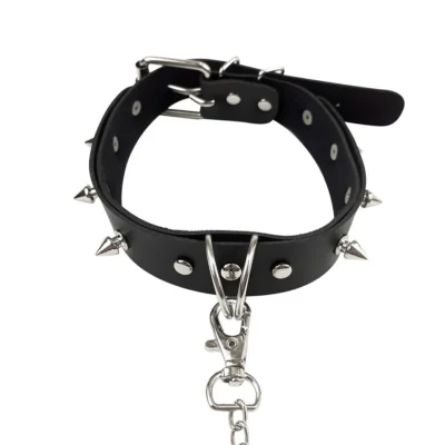 Нашийник з шипами та повідцем Art of Sex - Collar Spikes and Leash 14 Зображення Нашийник з шипами та повідцем Art of Sex - Collar Spikes and Leash