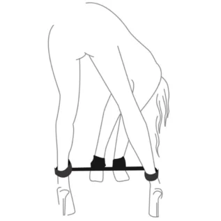 Alternative view of Набір для фіксації Art of Sex – BDSM Straight Line Fixation Simple