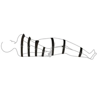 Alternative view of Ремені для бондажу Art of Sex - BDSM Bondage  Night Simple