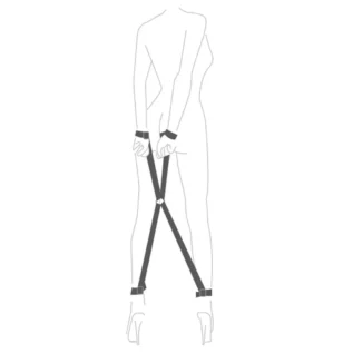 Alternative view of Набір для фіксації Art of Sex – BDSM Crosswise