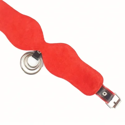 Зображення Нашийник з натуральної шкіри Art of Sex - Collar Butterfly