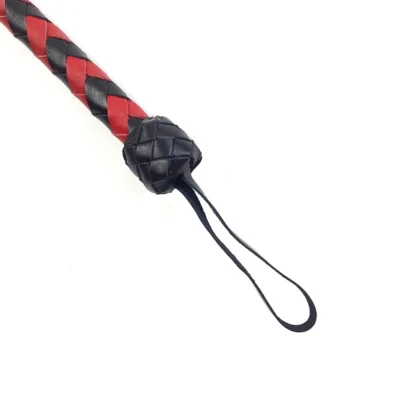 Зображення Батіг гнучкий Снейк 80cm чорно-червоний