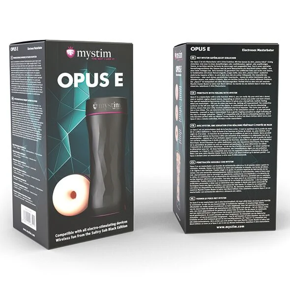 Мастурбатор Mystim Opus E Donut 6 Мастурбатор Mystim Opus E Donut - Зображення 4