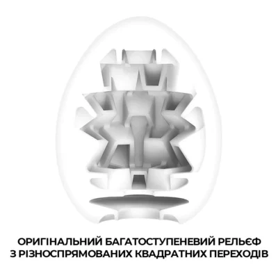 Мастурбатор-яйце Tenga Egg Boxy 11 Зображення Мастурбатор-яйце Tenga Egg Boxy