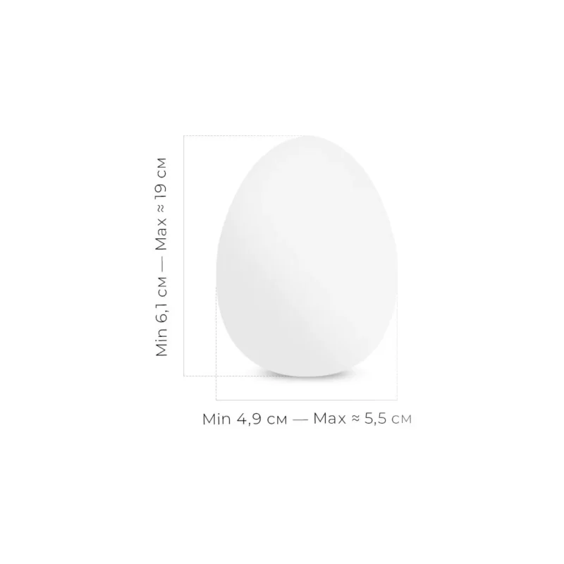 Мастурбатор-яйце Tenga Egg Tornado - Зображення 2