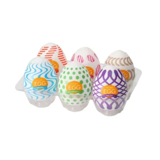 Набір мастурбаторів-яєць Tenga Egg Wonder Pack 6pcs