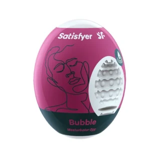 Самозмащувальний мастурбатор-яйце Satisfyer Masturbator Egg Bubble