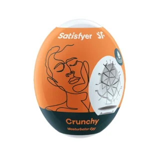 Самозмащувальний мастурбатор-яйце Satisfyer Masturbator Egg Crunchy
