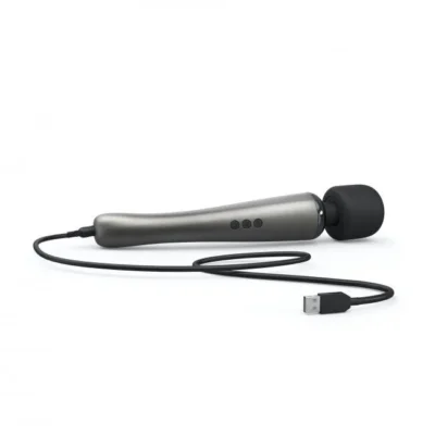 Зображення Потужний вібромасажер Dorcel Megawand Chrome Silver