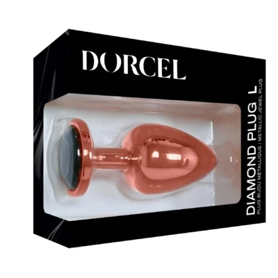 Зображення Металева анальна пробка із прикрасою у вигляді кристалу Dorcel - Diamond Plug