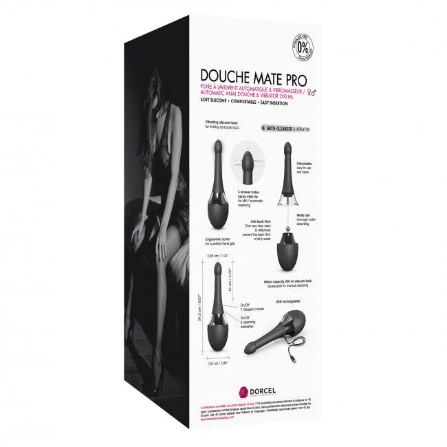 Автоматичний анальний душ-вібратор Dorcel Douche Mate Pro 10 Автоматичний анальний душ-вібратор Dorcel Douche Mate Pro - Зображення 8