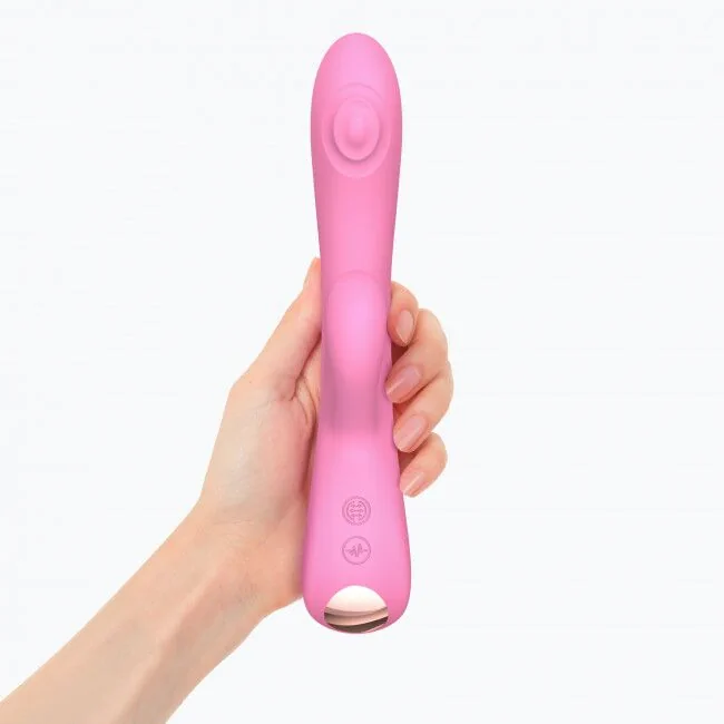 Вібратор-кролик зі спрямованим масажем точки G - Love To Love Bunny&Clyde - Pink Passion 6 Вібратор-кролик зі спрямованим масажем точки G - Love To Love Bunny&Clyde - Pink Passion - Зображення 4