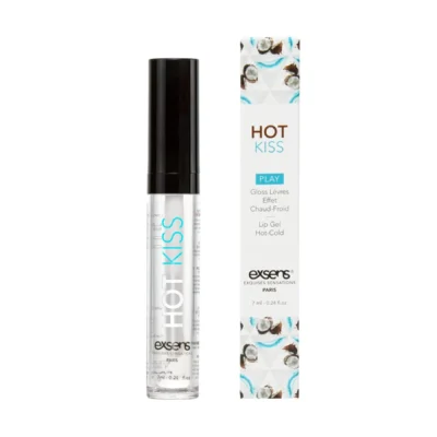 Стимулювальний блиск для губ EXSENS Coconut Hot Kiss 7ml