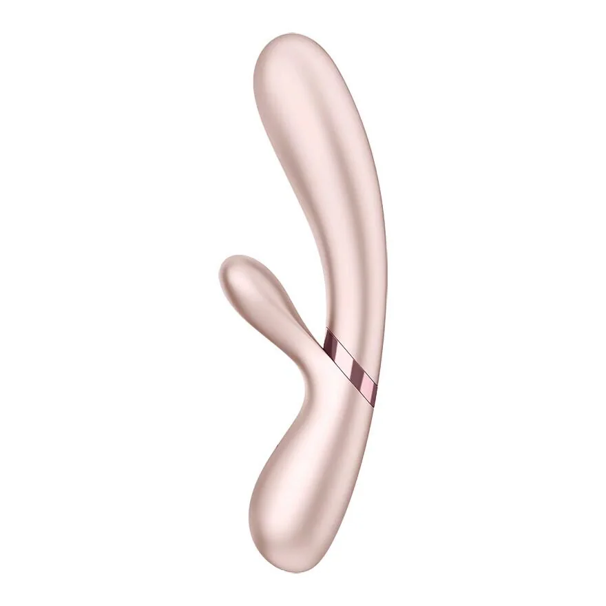 Смарт вібратор-кролик із підігрівом Satisfyer Hot Lover Nude 3 Смарт вібратор-кролик із підігрівом Satisfyer Hot Lover Nude