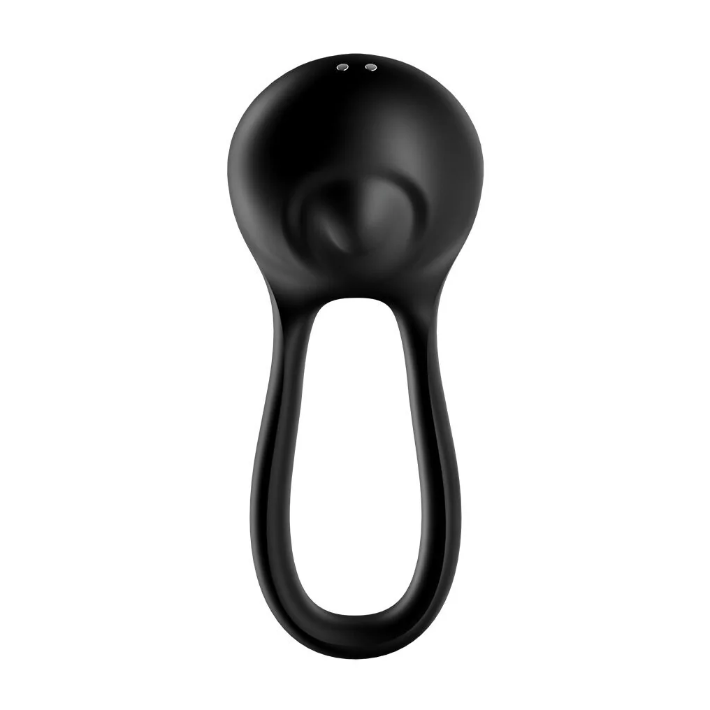 Ерекційне кільце з вібрацією Satisfyer Majestic Duo для члена та мошонки 4 Ерекційне кільце з вібрацією Satisfyer Majestic Duo для члена та мошонки - Зображення 2