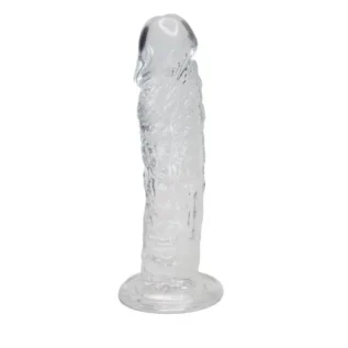 Прозорий фалоімітатор Alive Jelly Dildo Empire
