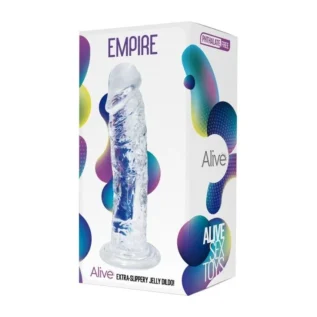 Alternative view of Прозорий фалоімітатор Alive Jelly Dildo Empire