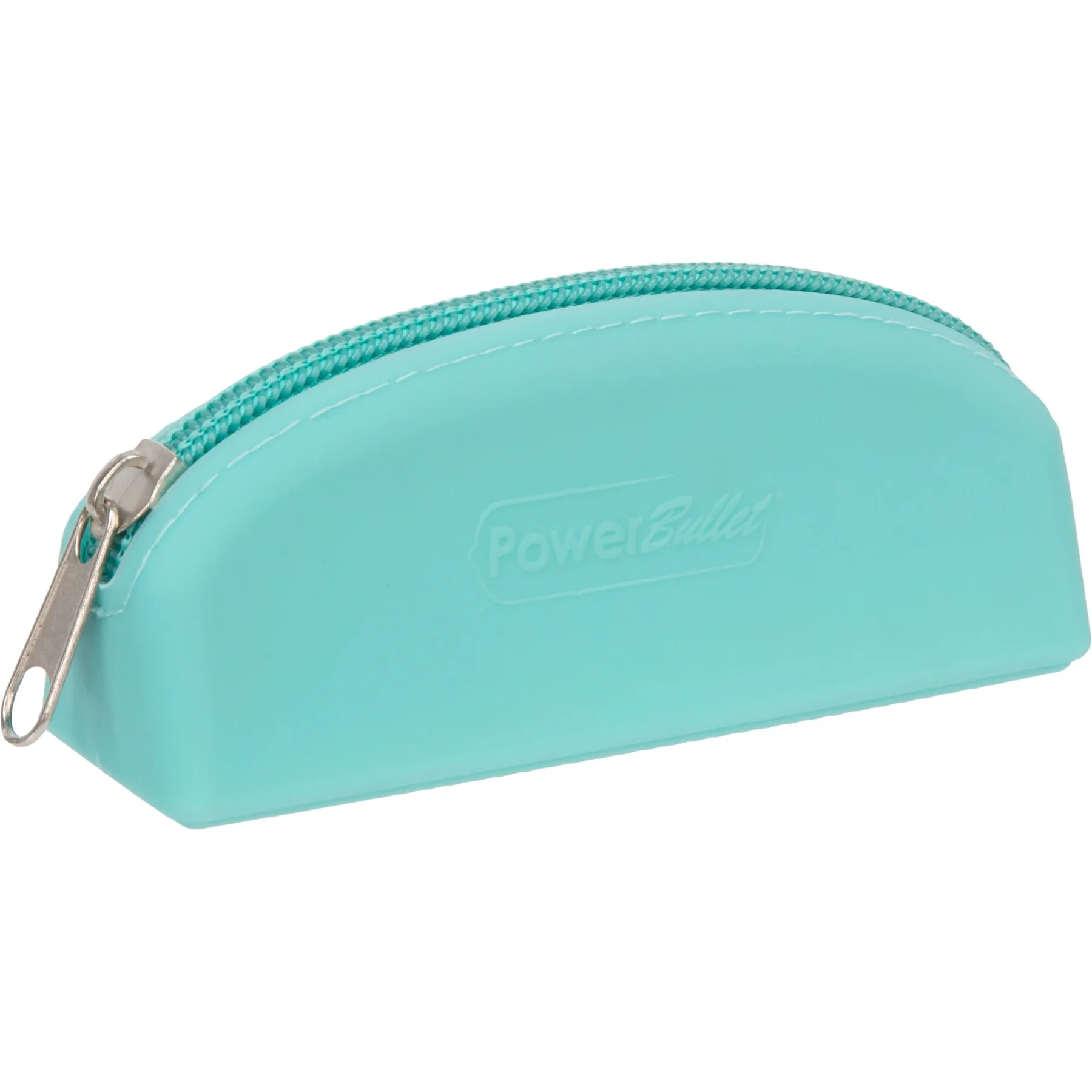 Сумка для зберігання секс-іграшок PowerBullet - Silicone Storage Zippe Bag Teal 3 Сумка для зберігання секс-іграшок PowerBullet - Silicone Storage Zippe Bag Teal
