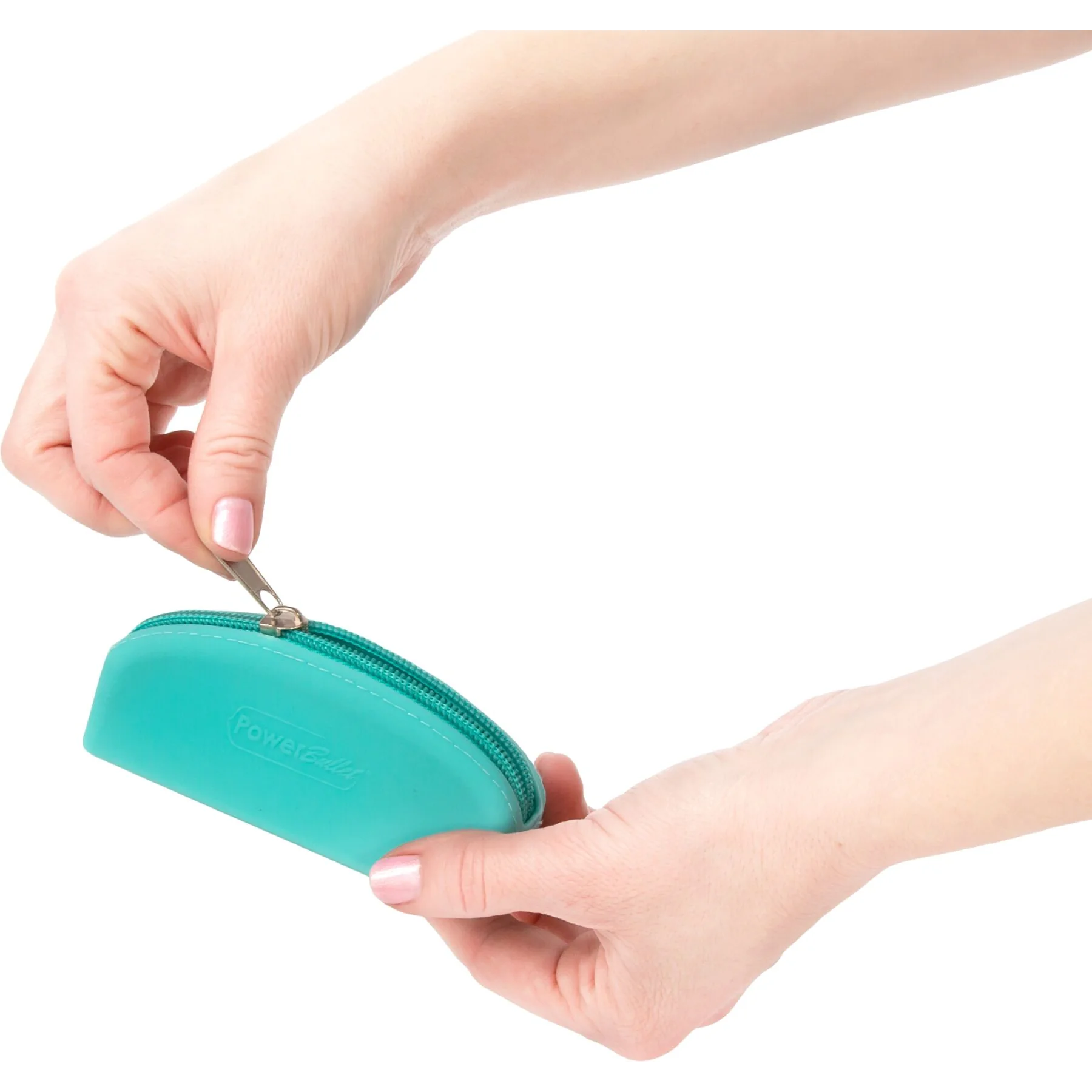 Сумка для зберігання секс-іграшок PowerBullet - Silicone Storage Zippe Bag Teal 4 Сумка для зберігання секс-іграшок PowerBullet - Silicone Storage Zippe Bag Teal - Зображення 2