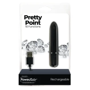 Віброкуля PowerBullet - Pretty Point Rechargeable Bullet 14 Зображення Віброкуля PowerBullet - Pretty Point Rechargeable Bullet