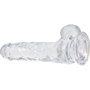 Прозорий фалоімітатор на присосці ADDICTION — Clear Dildo with Balls 7 9 Зображення Прозорий фалоімітатор на присосці ADDICTION — Clear Dildo with Balls 7