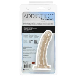 Зображення Вигнутий фалоімітатор на присосці ADDICTION — Edward