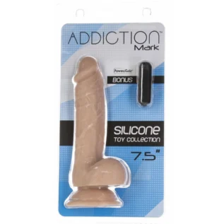 Реалістичний фалоімітатор на присосці ADDICTION —Mark 7,5 Dildo With Balls Beige 13 Зображення Реалістичний фалоімітатор на присосці ADDICTION —Mark 7,5 Dildo With Balls Beige