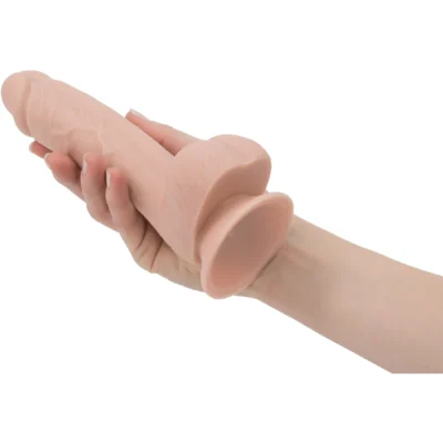 Зображення Реалістичний фалоімітатор на присосці ADDICTION —Mark 7,5 Dildo With Balls Beige