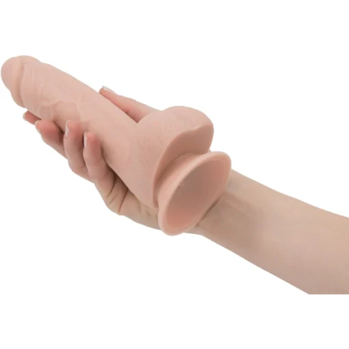 Реалістичний фалоімітатор на присосці ADDICTION —Mark 7,5 Dildo With Balls Beige - Зображення 5