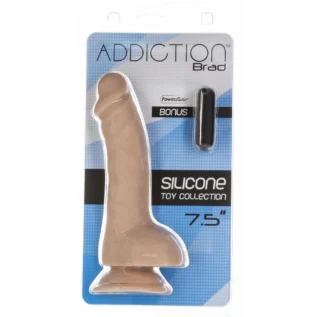 Зображення Вигнутий фалоімітатор на присосці ADDICTION — BRAD