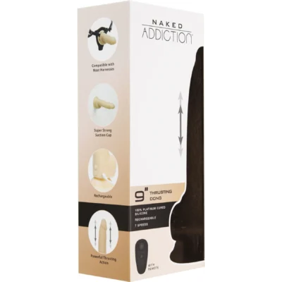 Зображення Фалоімітатор з пульсацією Naked ADDICTION Dominic