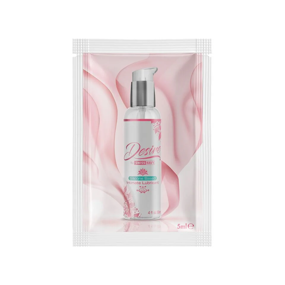 Пробник лубриканта на силиконовій основі Desire by Swiss Navy 5ml 3 Пробник лубриканта на силиконовій основі Desire by Swiss Navy 5ml