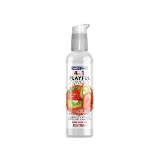 Лубрикант на водній основі Swiss Navy  Straw-Kiwi Pleasures 118ml