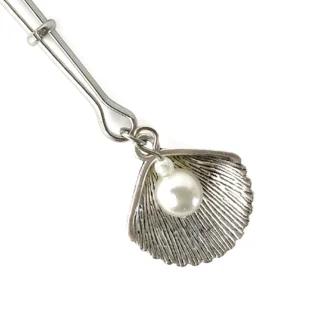 Alternative view of Затискач для клітора Art of Sex - Clit Clamp Silver Pearl