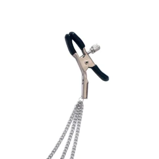 Затискач для сосків Art of Sex - Nipple Jewerlry Three Chains 8 Зображення Затискач для сосків Art of Sex - Nipple Jewerlry Three Chains