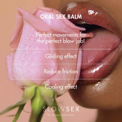Зображення Стимулювальний бальзам для мінету Bijoux Indiscrets Slow Sex Oral sex balm