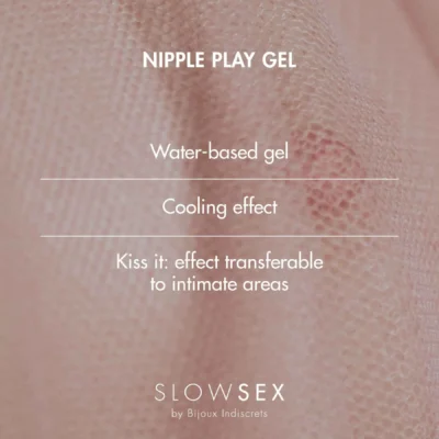 Зображення Стимулювальний бальзам для сосків Bijoux Indiscrets Slow Sex Nipple play gel