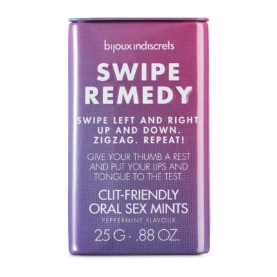М'ятні цукерки Bijoux Indiscrets Swipe Remedy – clitherapy oral sex mints
