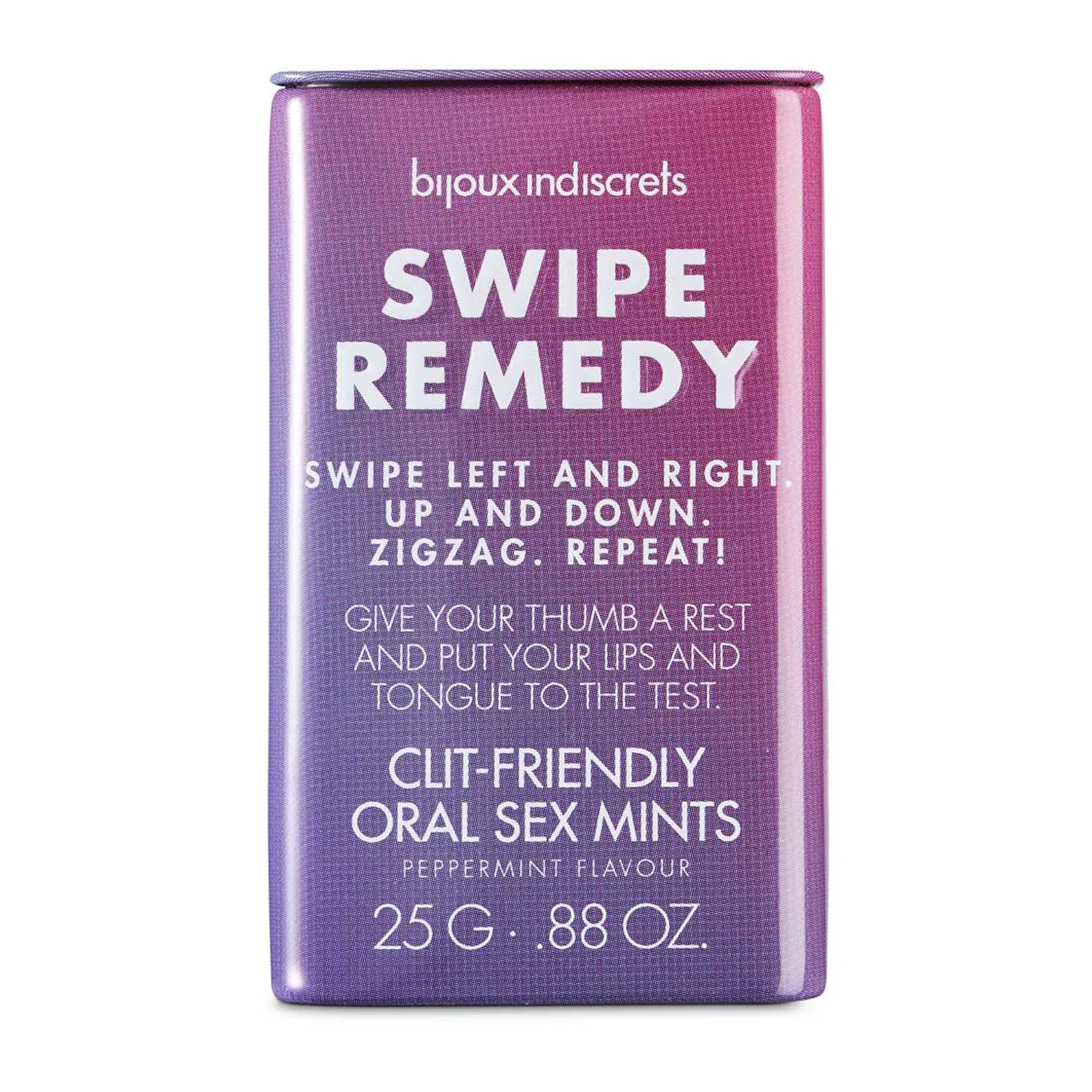 М'ятні цукерки Bijoux Indiscrets Swipe Remedy – clitherapy oral sex mints 3 М'ятні цукерки Bijoux Indiscrets Swipe Remedy – clitherapy oral sex mints